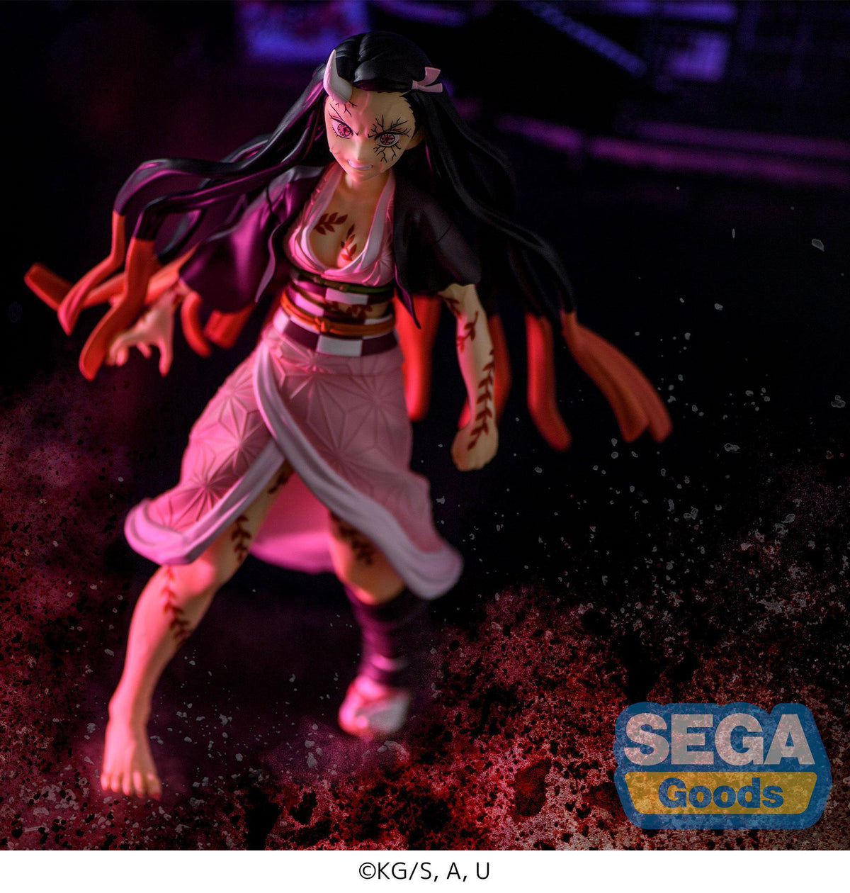 Demon Slayer - Nezuko Kamado - Demon Form Advancing Figurizm figure (SEGA) (re-run)