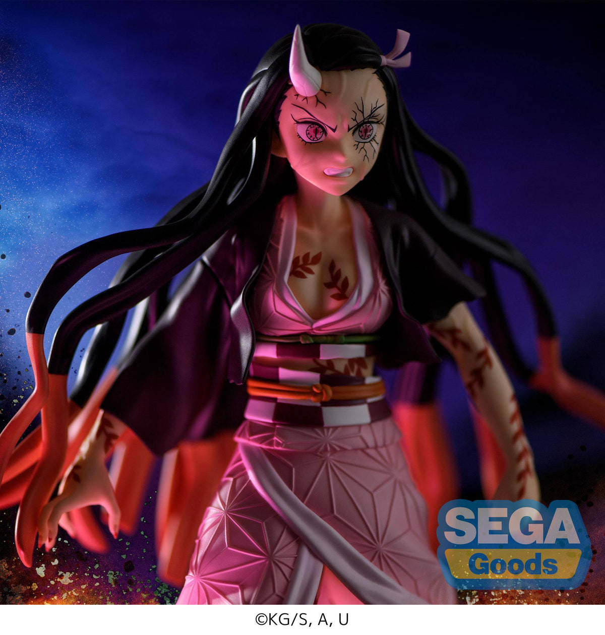 Demon Slayer - Nezuko Kamado - Demon Form Advancing Figurizm figure (SEGA) (re-run)