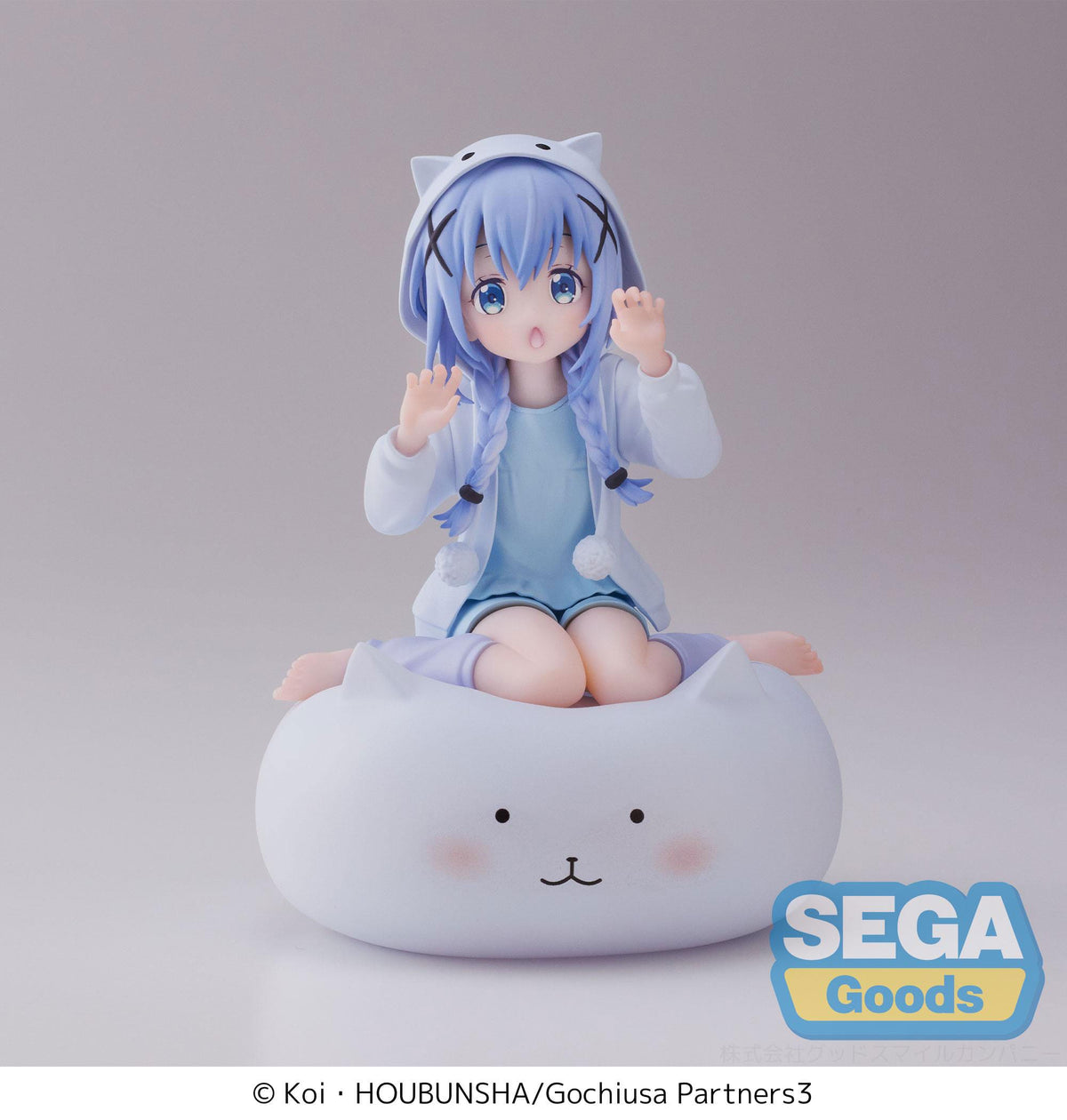 L'ordre est-il un lapin ? - Chino Kafuu - Rabbit House Tea Party : BLOOM Luminasta figurine (SEGA)