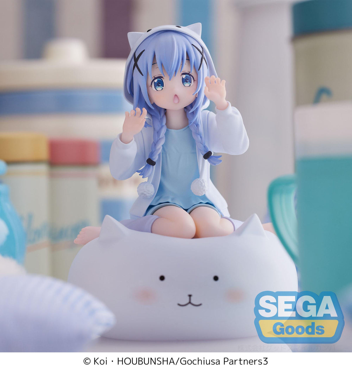 L'ordre est-il un lapin ? - Chino Kafuu - Rabbit House Tea Party : BLOOM Luminasta figurine (SEGA)