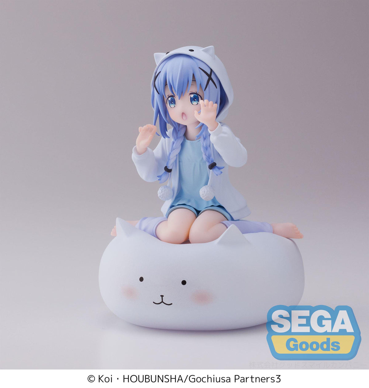 L'ordre est-il un lapin ? - Chino Kafuu - Rabbit House Tea Party : BLOOM Luminasta figurine (SEGA)