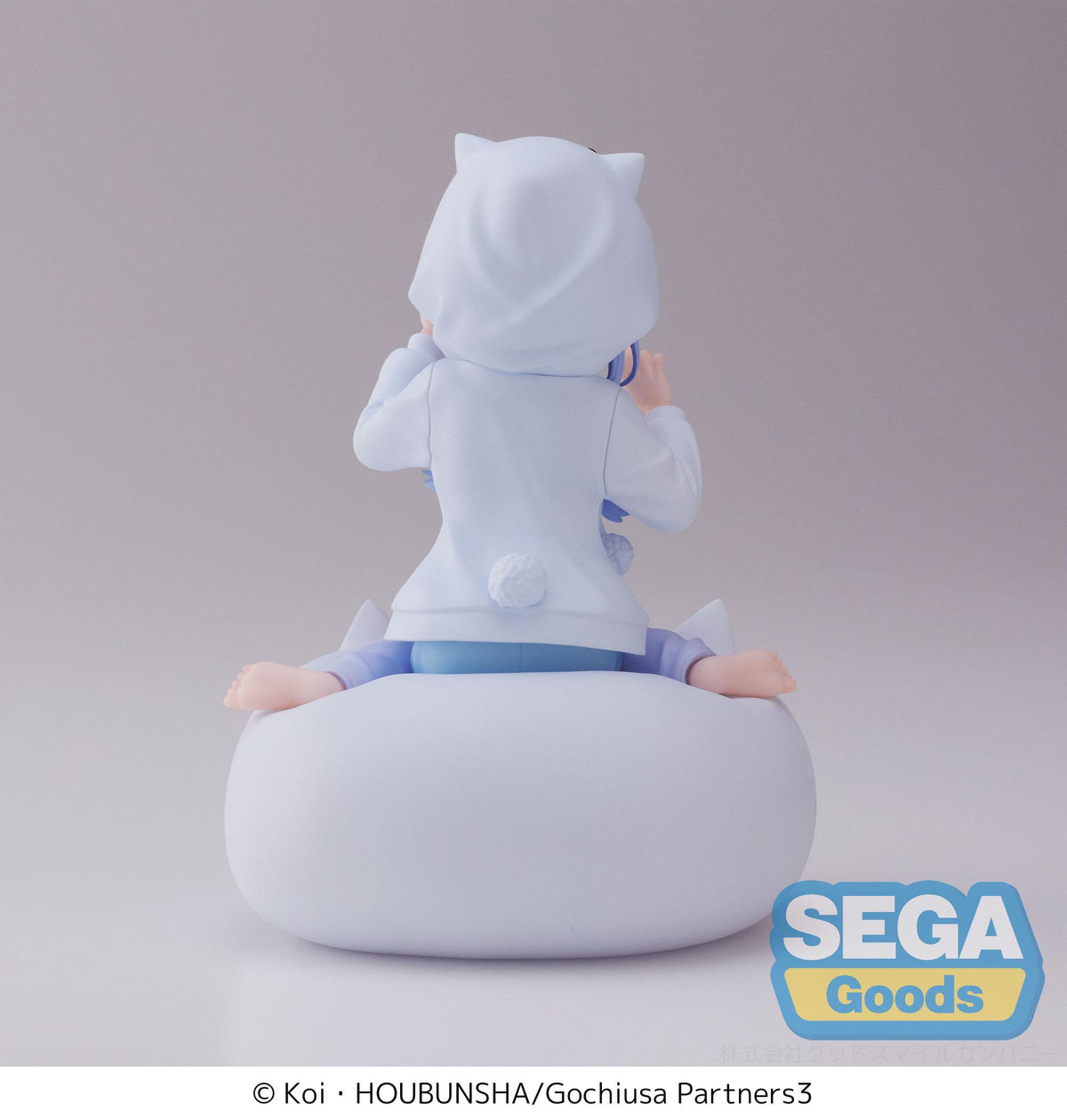 Is de bestelling een konijn? - Chino Kafuu - Konijnenhuis theekransje: BLOOM Luminasta Figuur (SEGA)