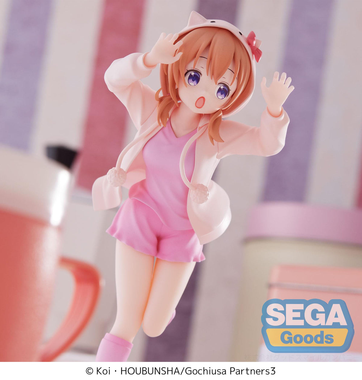 L'ordre est-il un lapin ? - Cocoa Hoto - Rabbit House Tea Party : BLOOM Luminasta figurine (SEGA)