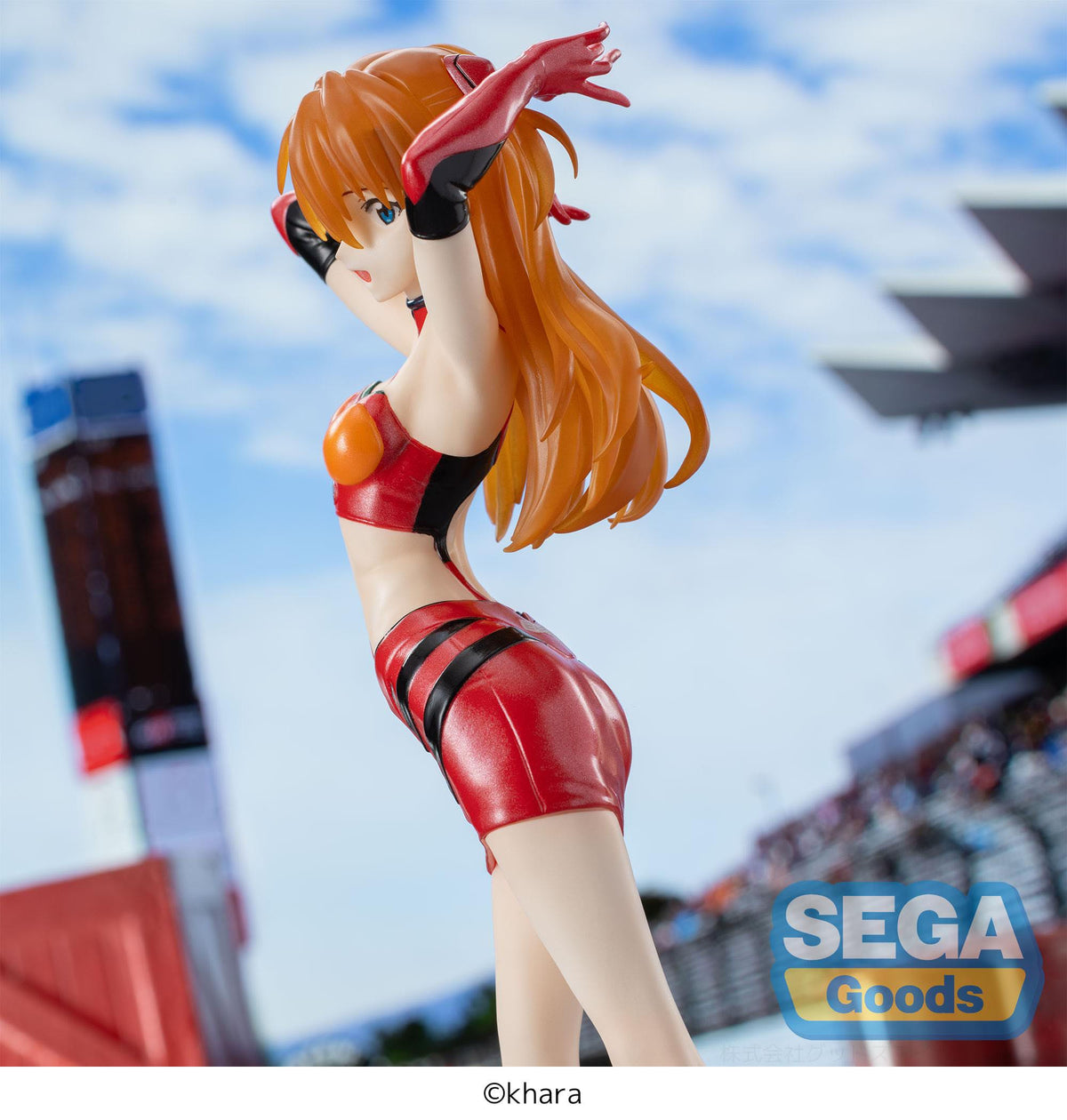 Evangelion Racing - Asuka Shikinami Langley - Pit Walk Luminasta Figuur (SEGA)