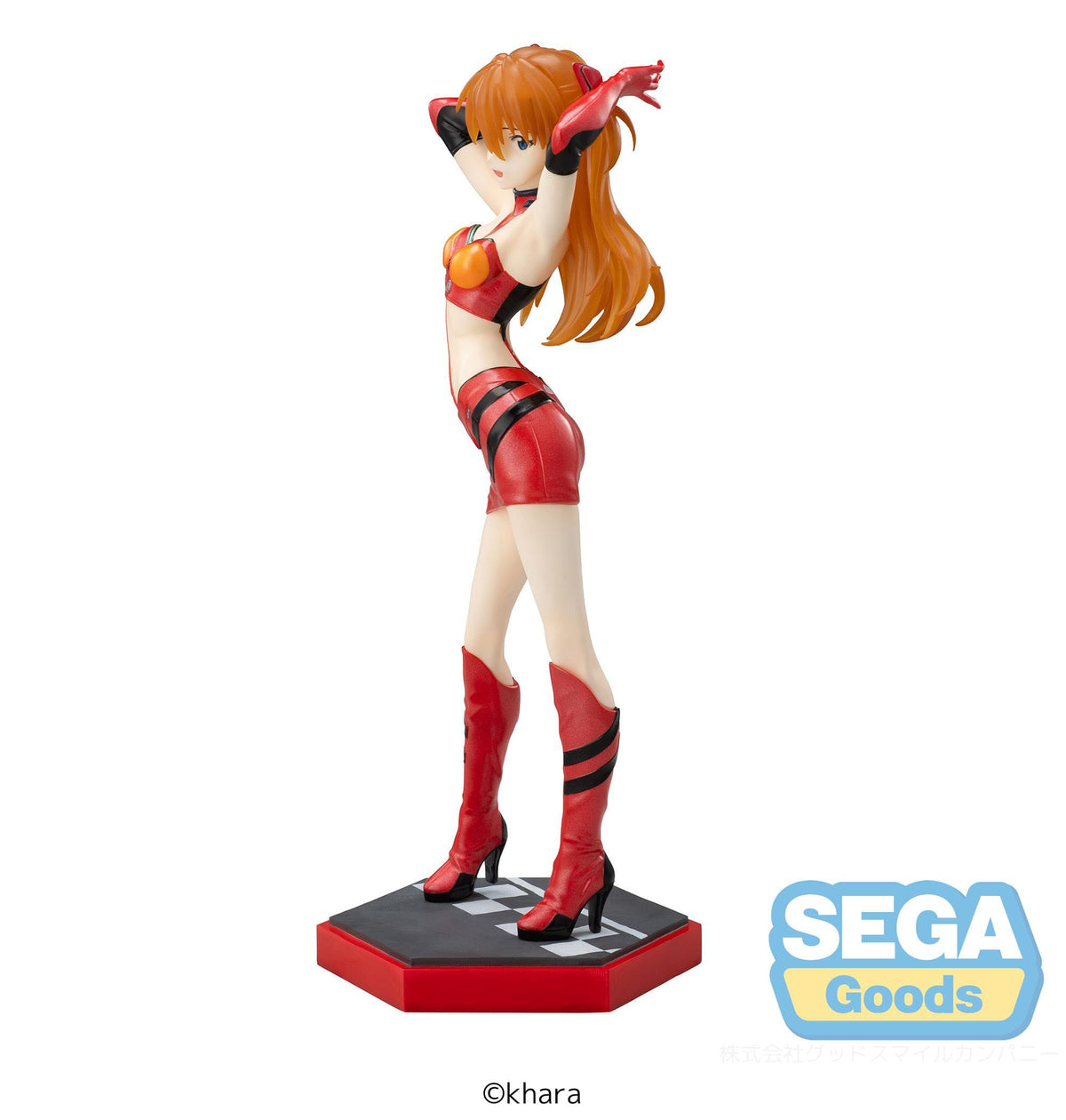 Evangelion Racing - Asuka Shikinami Langley - Passeggiata ai box Luminasta figura (SEGA)