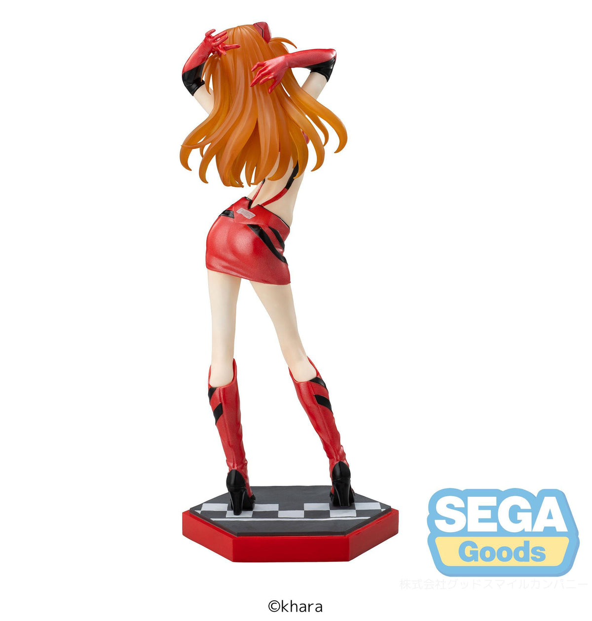 Evangelion Racing - Asuka Shikinami Langley - Passeggiata ai box Luminasta figura (SEGA)