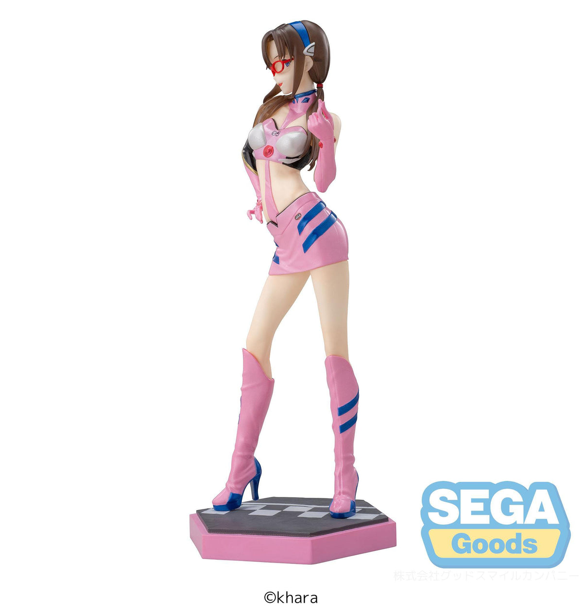 Evangelion Racing - Mari Makinami - Pit Walk Luminasta Figur (SEGA)