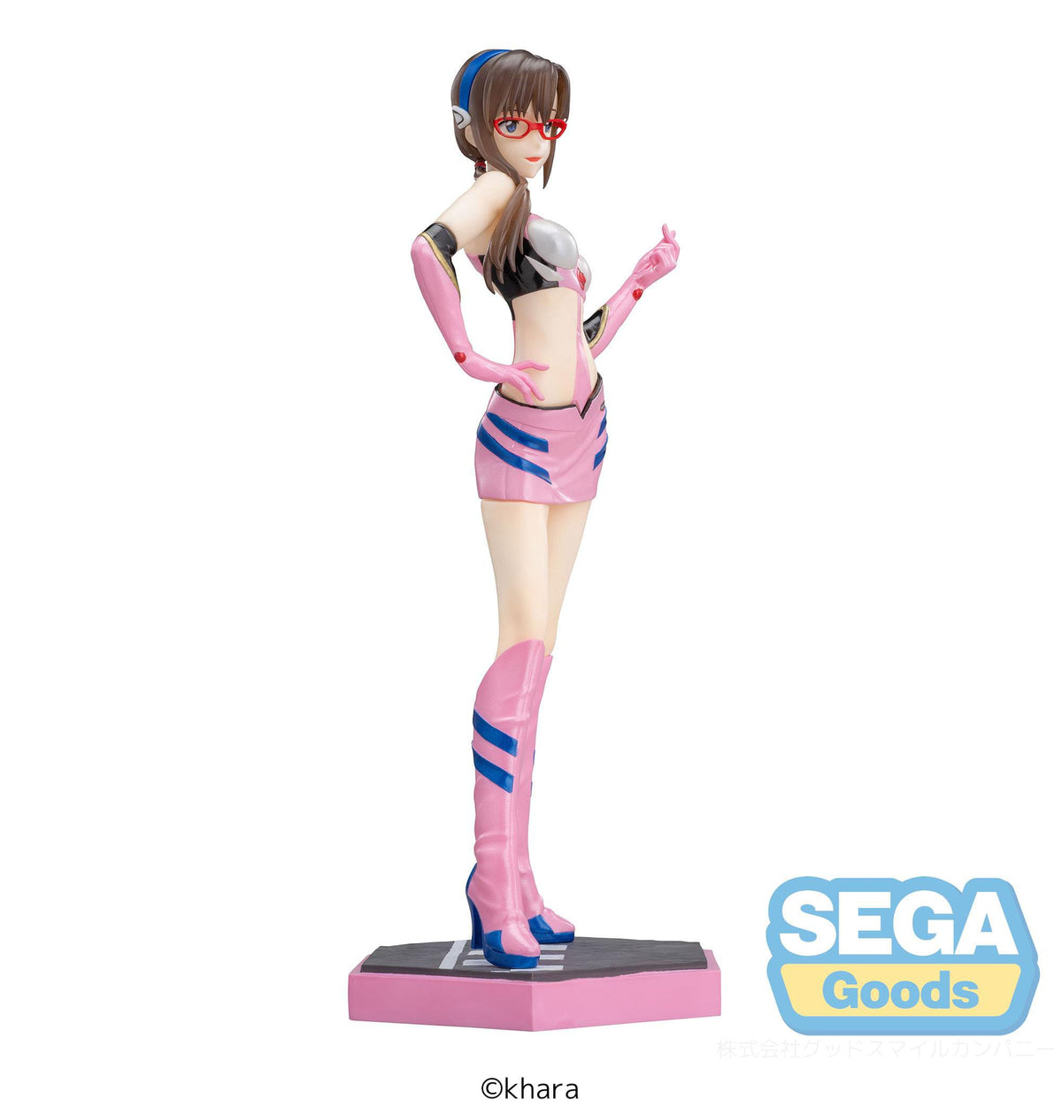 Evangelion Racing - Mari Makinami - Pit Walk Luminasta Figur (SEGA)