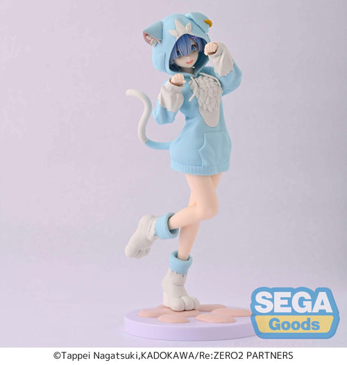Re: zero - rem - mofumofu pack (puck) luminasta figure (Sega)