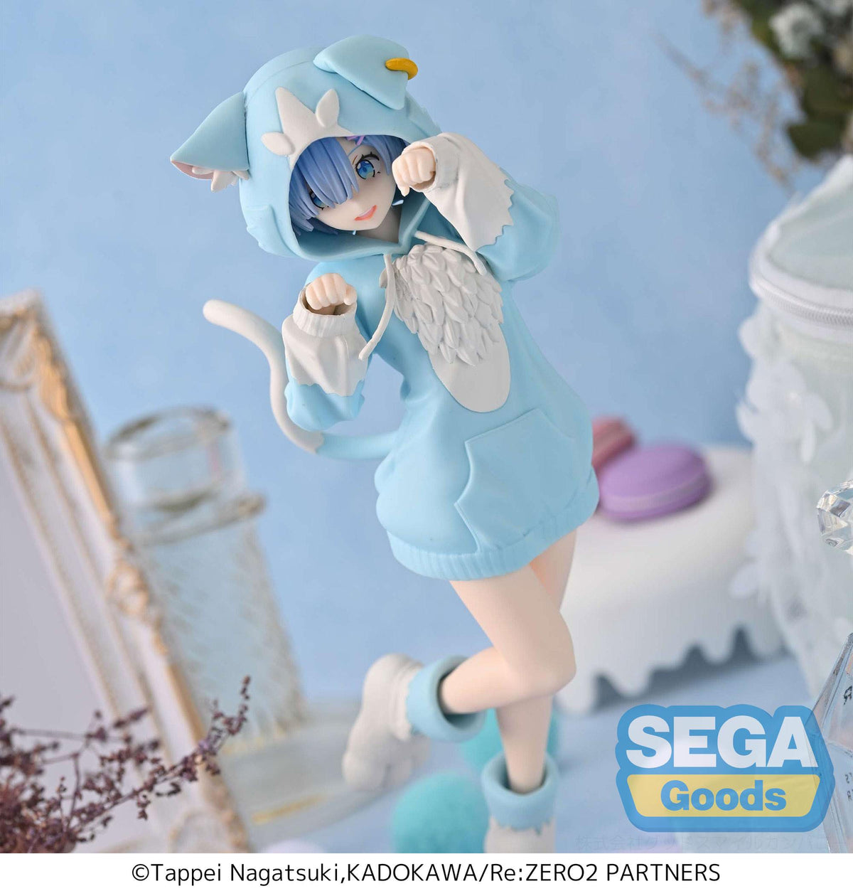 Re:Zero - Rem - Pack Mofumofu (Puck) Luminasta figurine (SEGA)