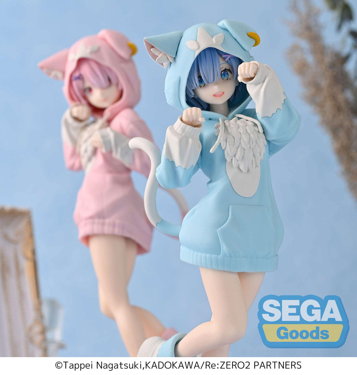 Re:Zero - Rem - Pacchetto Mofumofu (Puck) Luminasta figura (SEGA)