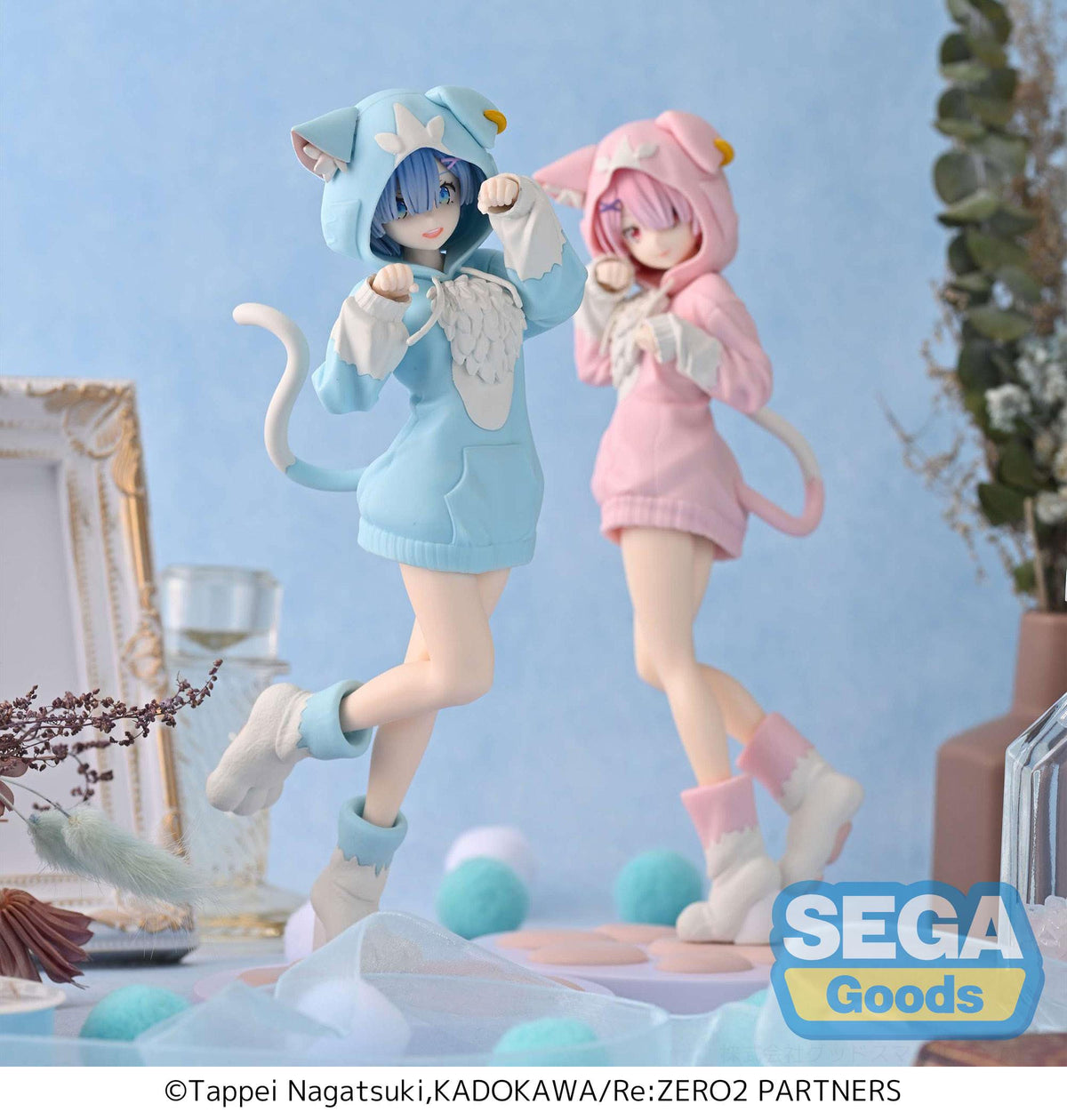 Re: zero - rem - mofumofu pack (puck) luminasta figure (Sega)