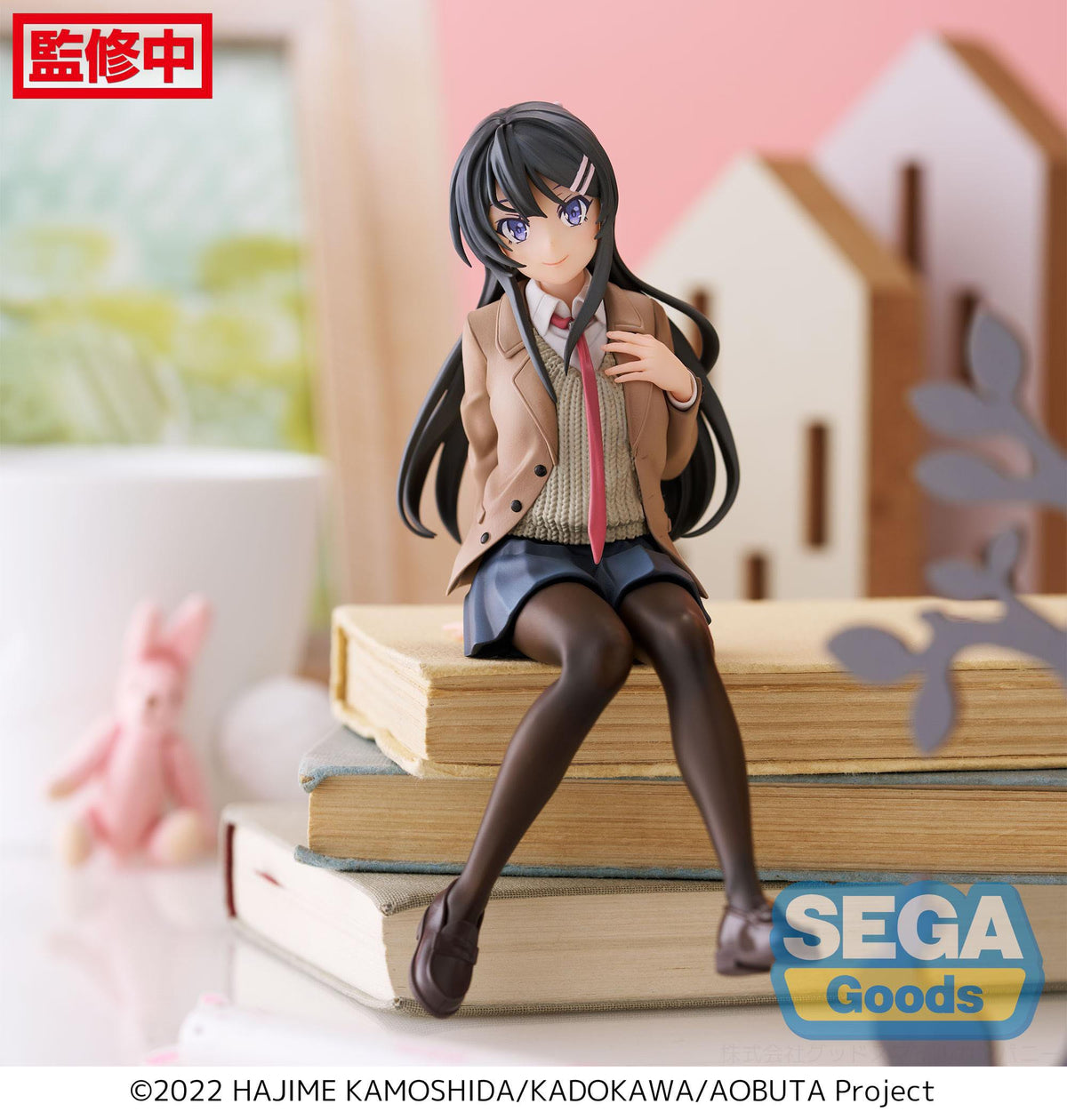 Rascal Does Not Dream of a Knapsack Kid - Mai Sakurajima - PM Perching figurine (SEGA)