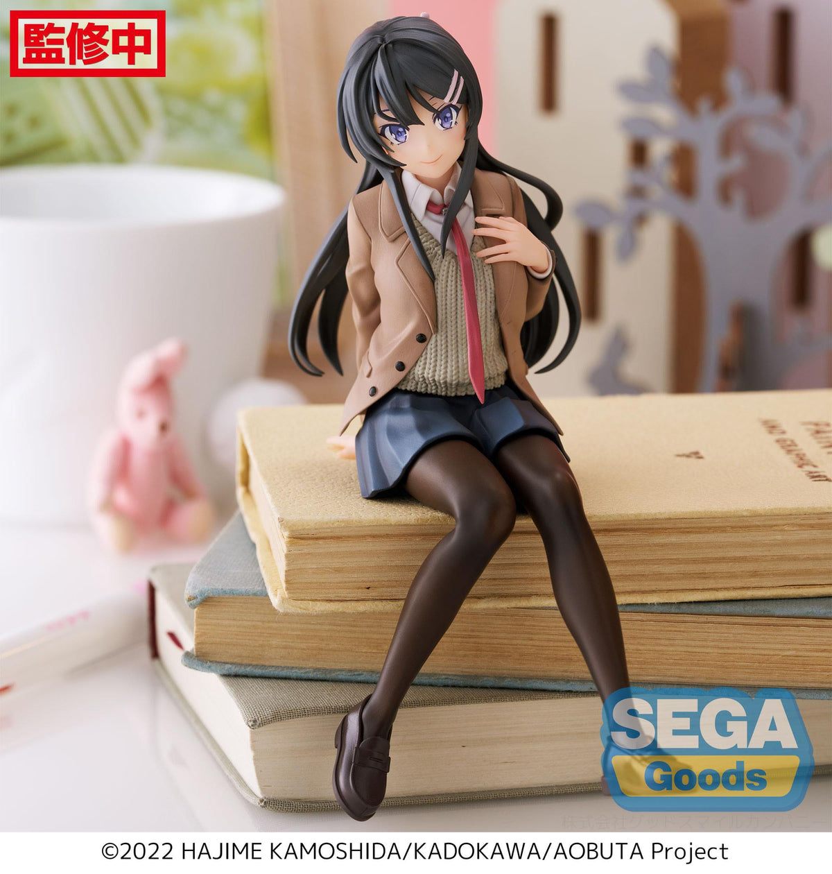 Rascal Does Not Dream of a Knapsack Kid - Mai Sakurajima - PM Perching figurine (SEGA)