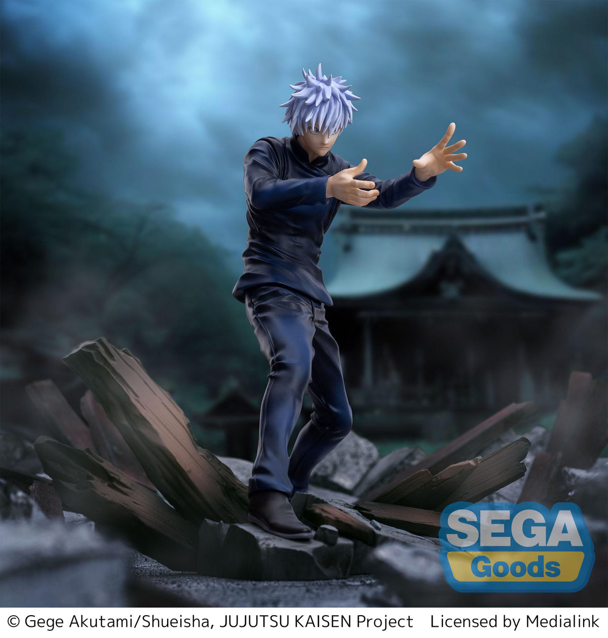 Jujutsu Kaisen - Satoru Gojo - Tecnica maledetta - Massima energia maledetta: Ver. blu Luminasta figura (SEGA)