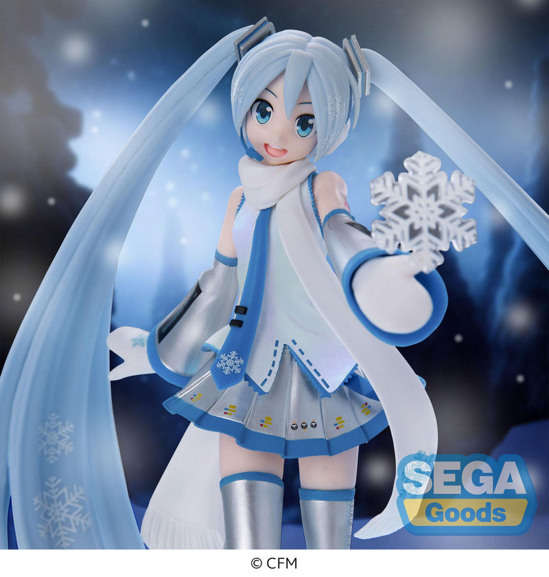 Hatsune Miku - Snow Miku - Sky Town Luminasta Figur (SEGA)
