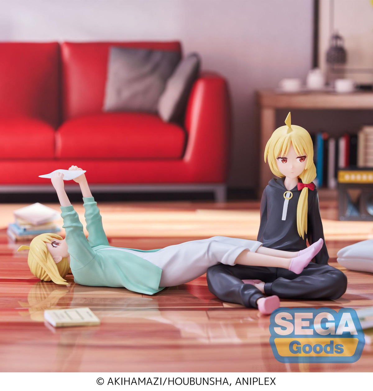 Bocchi The Rock! - Nijika ijichi - with her sister pm perching figure (Sega)