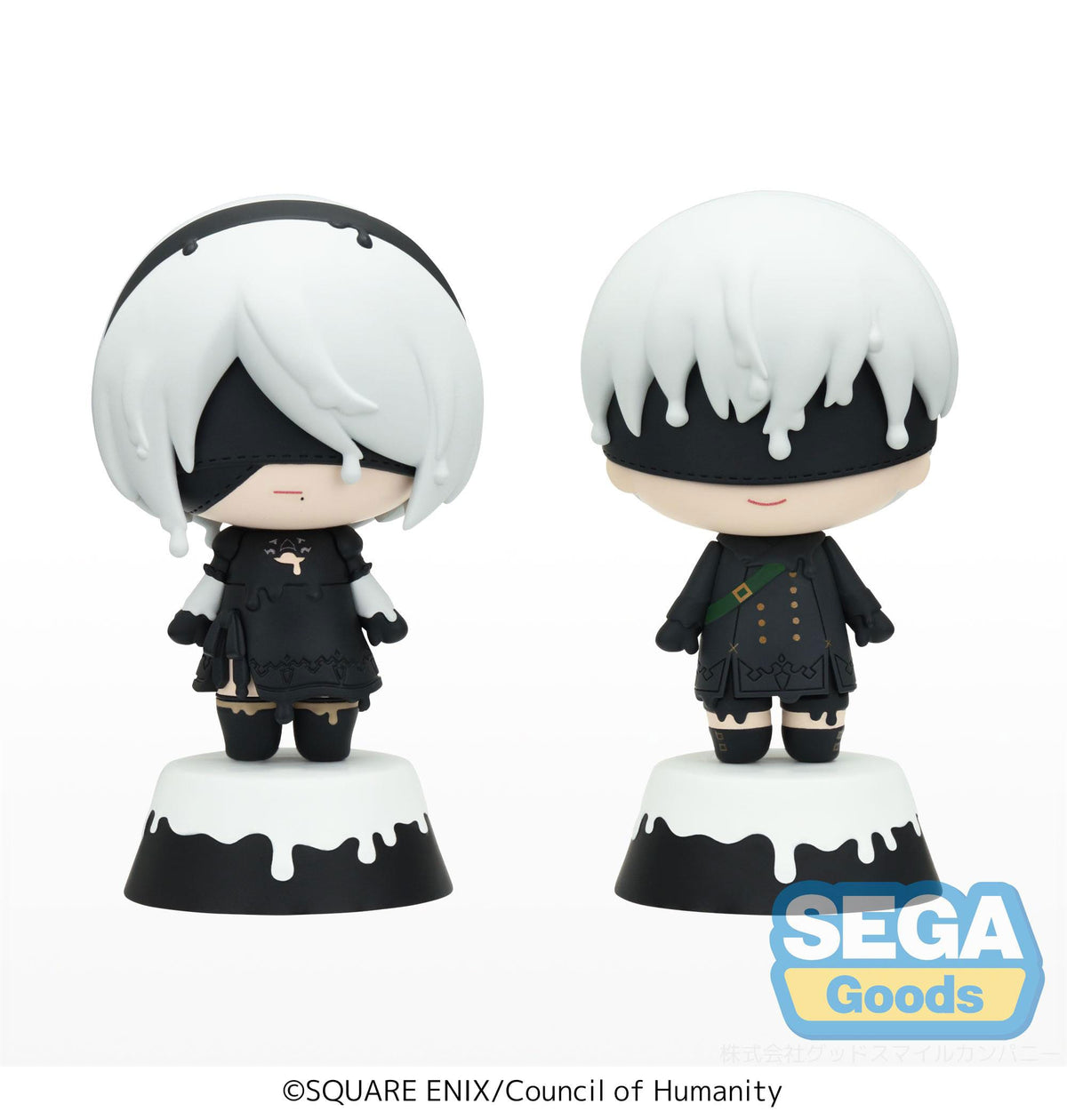 Nier: Automata - 2B & 9S - Tiny Melies Mini Figures 2er Pack (Sega)