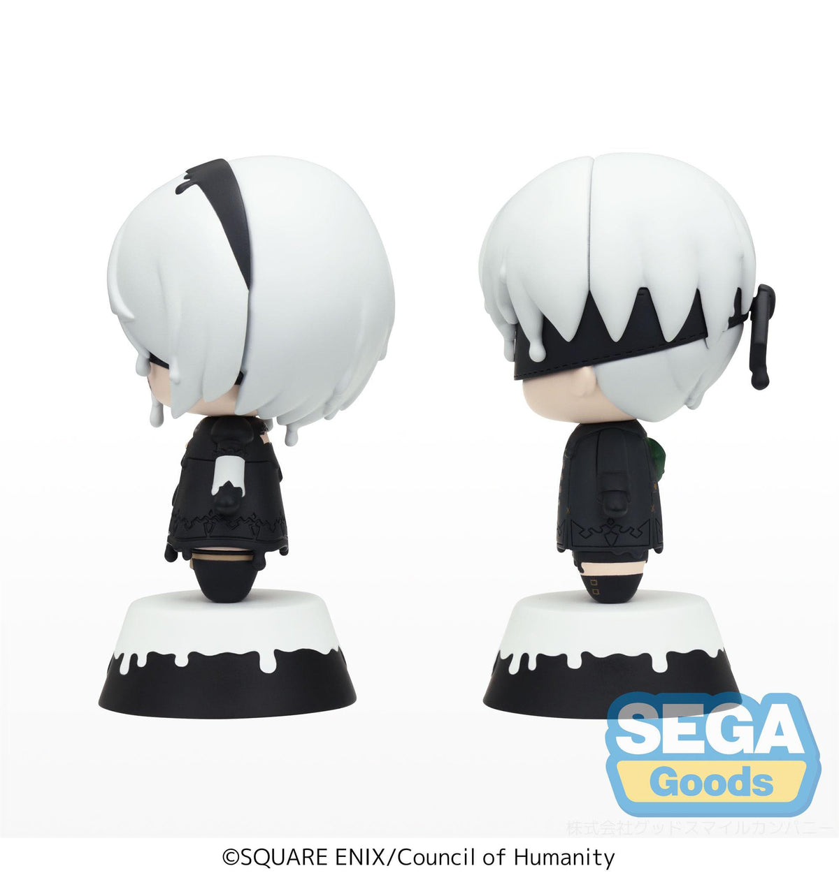 NieR: Automata - 2B & 9S - Tiny Melties Mini Figuren 2er-Pack (SEGA)