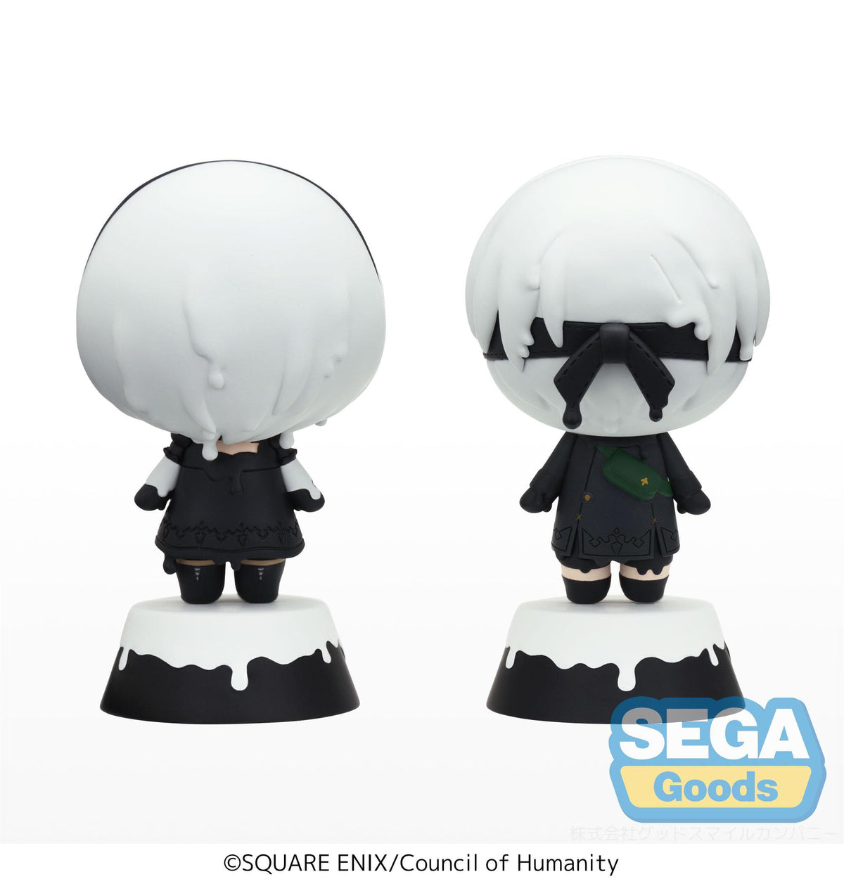 NieR: Automata - 2B & 9S - Tiny Melties Mini figure Confezione da 2 (SEGA)