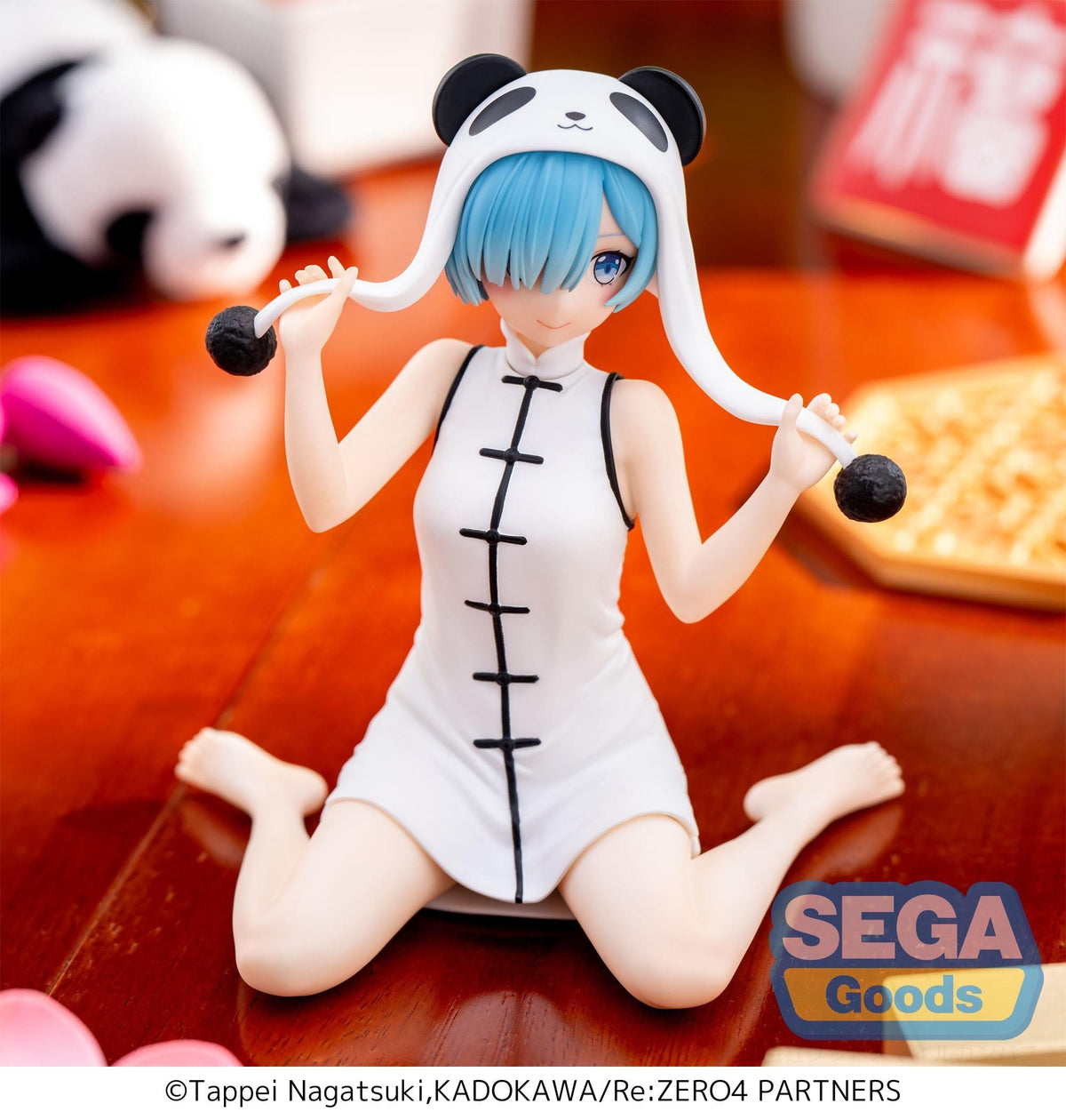 Re:Zero - Rem - Panda Yumemirize Figur (SEGA)