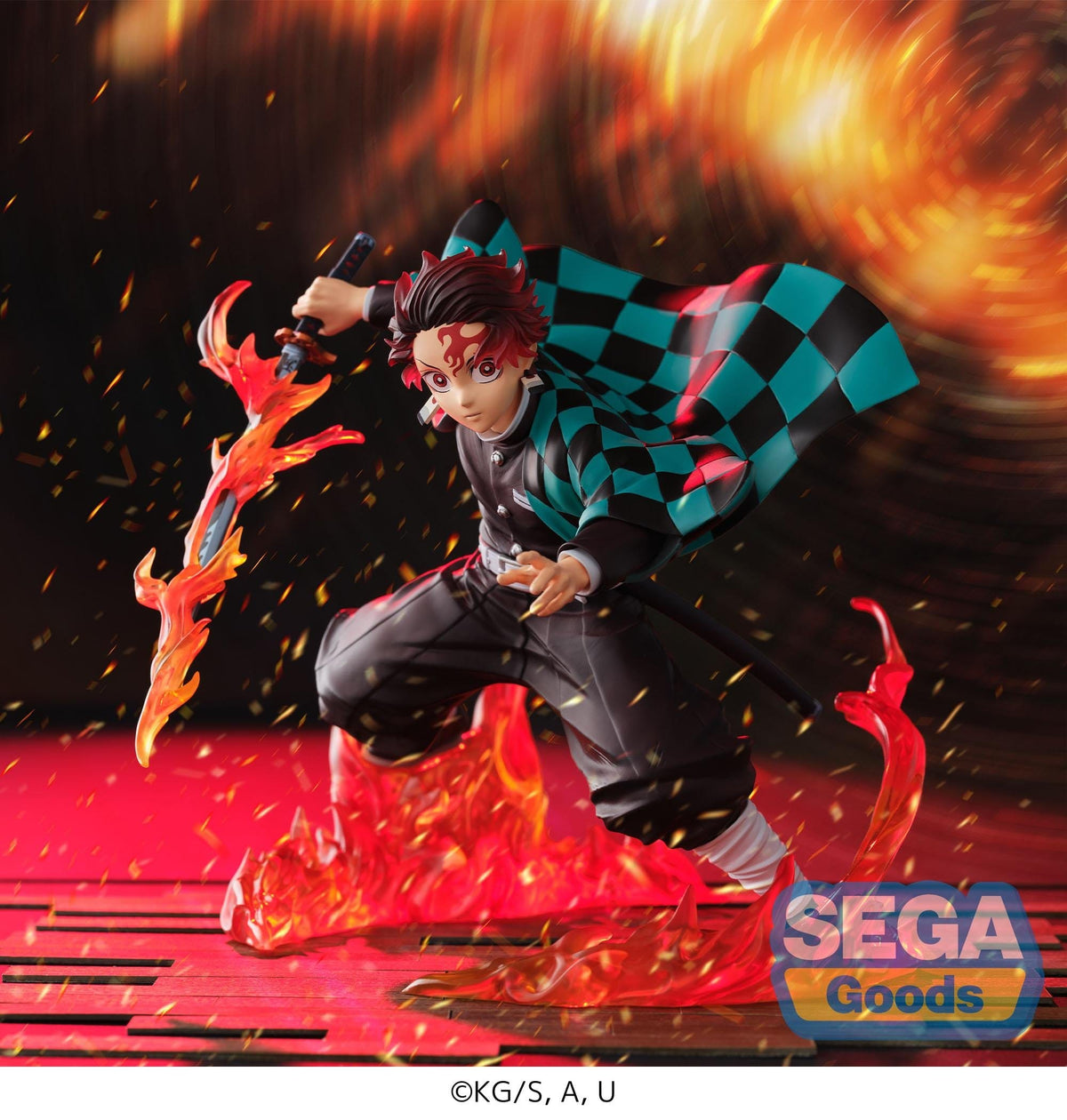 Demon Slayer - Tanjiro Kamado - Transparent World Figurizma Figur (SEGA)