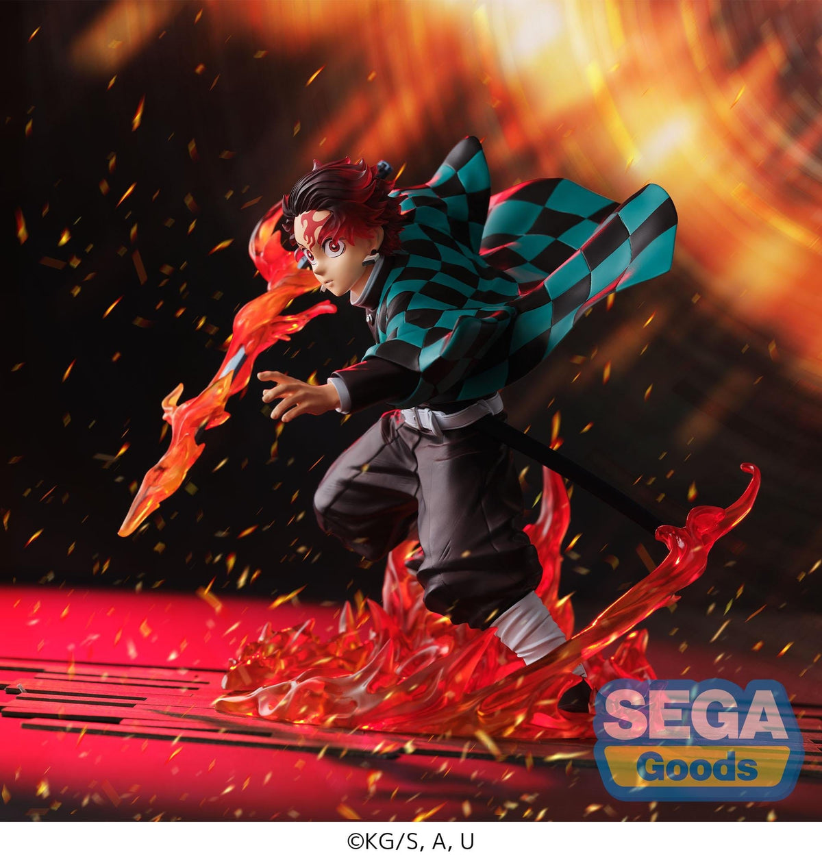 Demon Slayer - Tanjiro Kamado - Transparent World Figurizma Figur (SEGA)