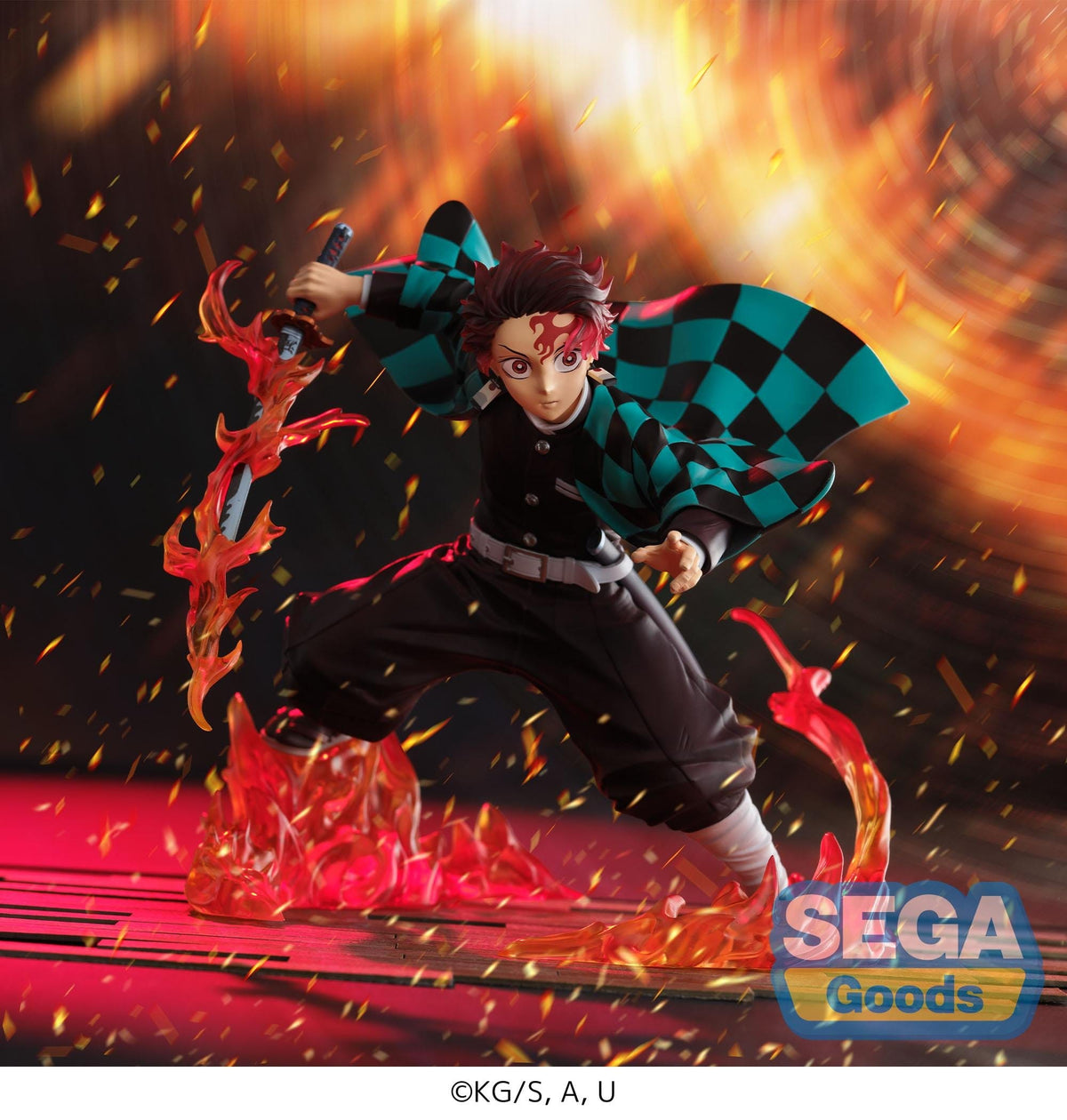 Demon Slayer - Tanjiro Kamado - Transparent World Figurizma Figur (SEGA)