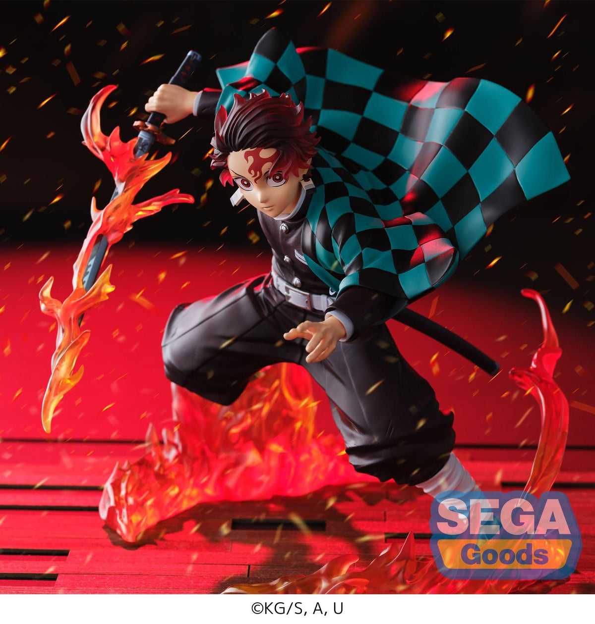 Demon Slayer - Tanjiro Kamado - Transparent World Figurizma Figur (SEGA)