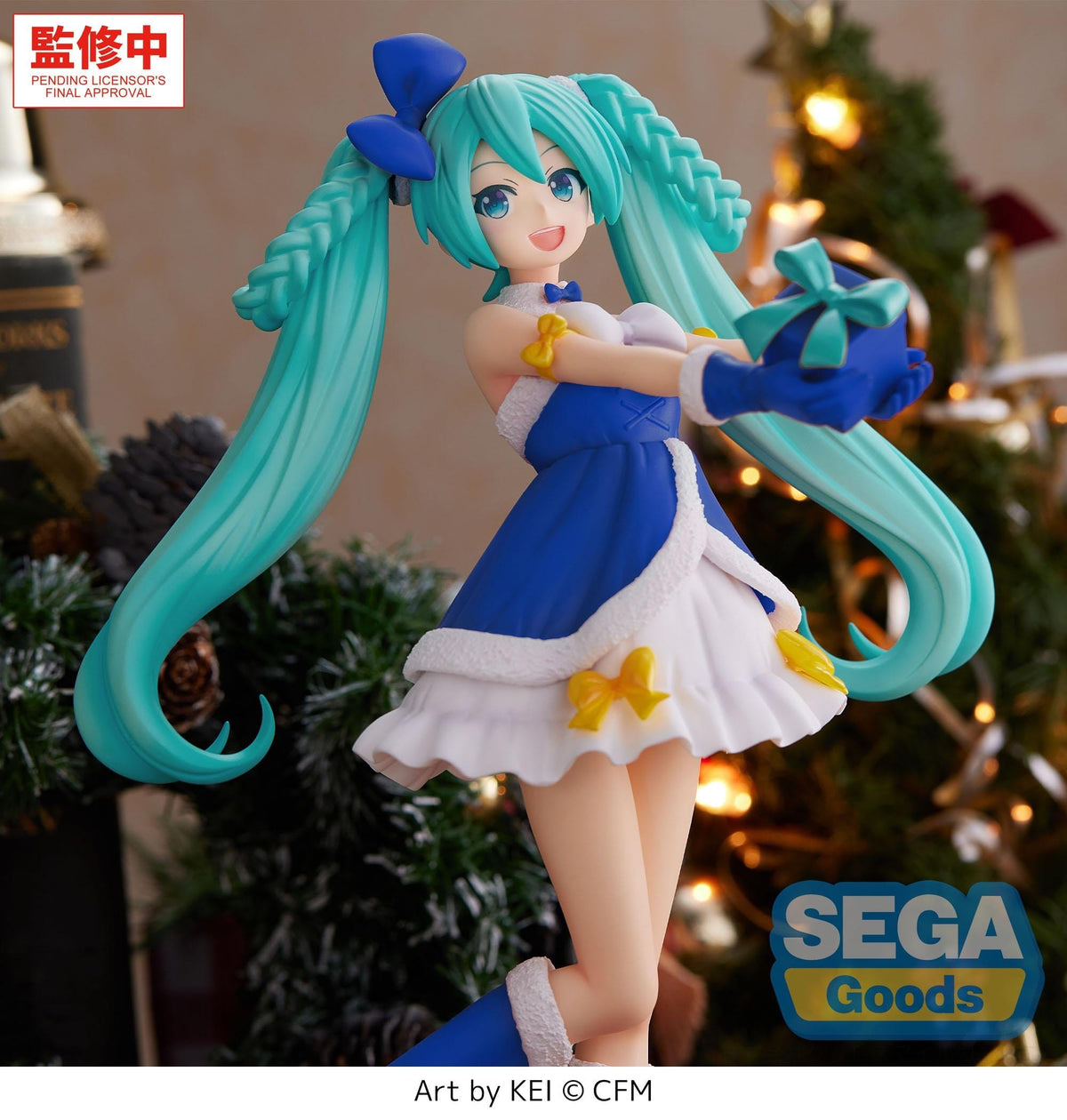 Hatsune Miku - Sapphire Christmas - High Premium Figur (SEGA)