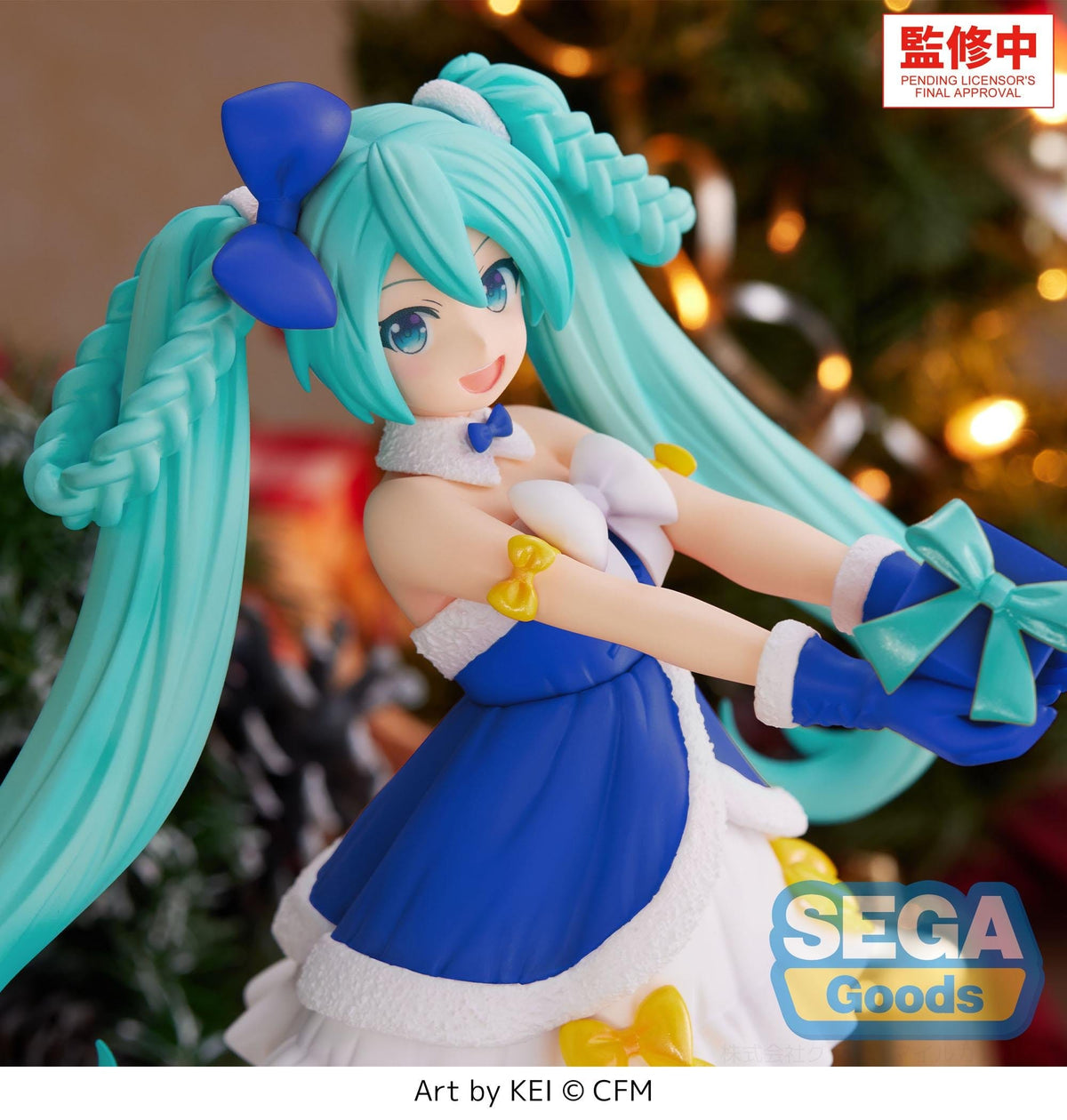 Hatsune Miku - Sapphire Christmas - High Premium Figur (SEGA)