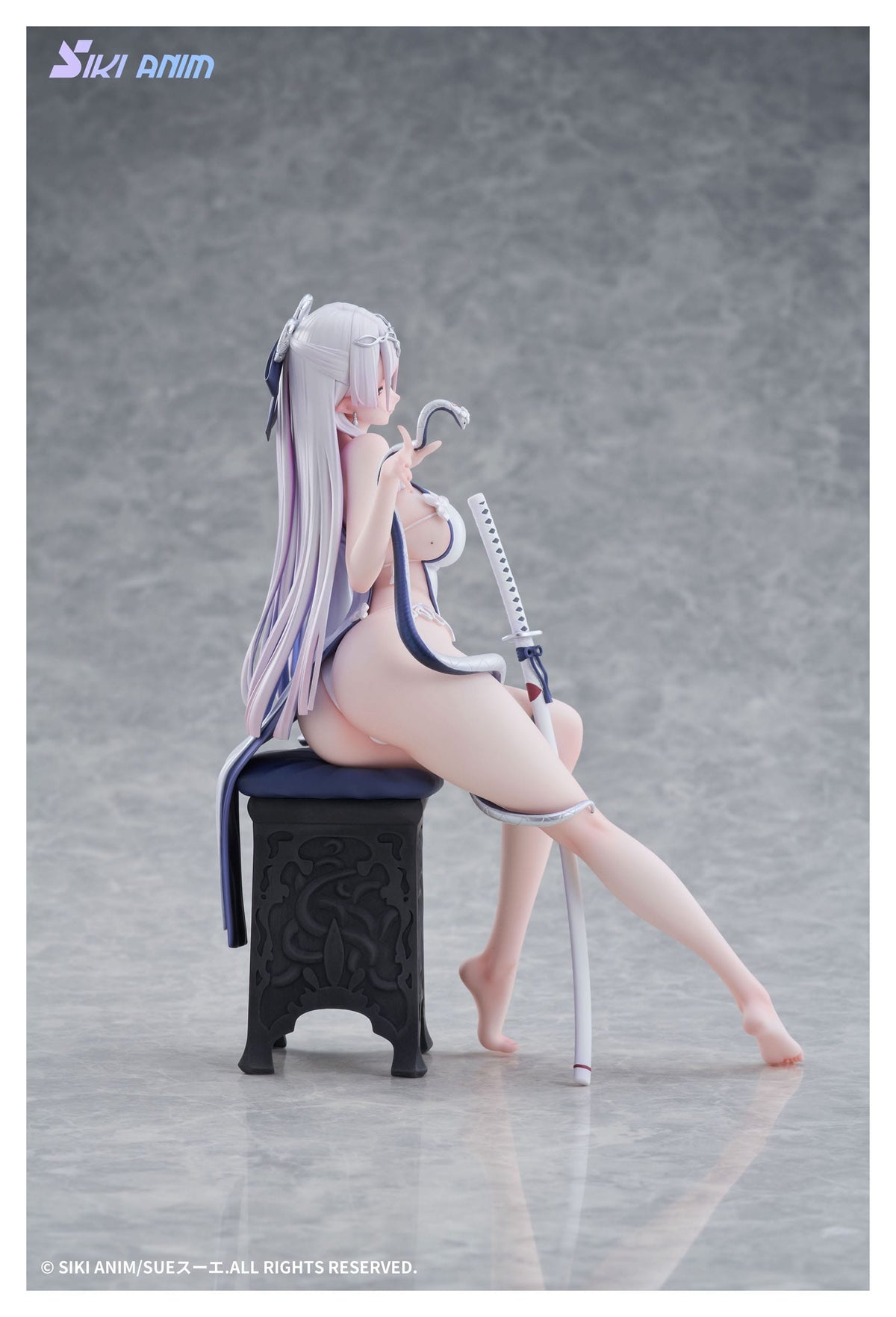 Original Character - The Color of the Blue - White Snake - Deluxe Edition figure 1/7 (Siki Anim)