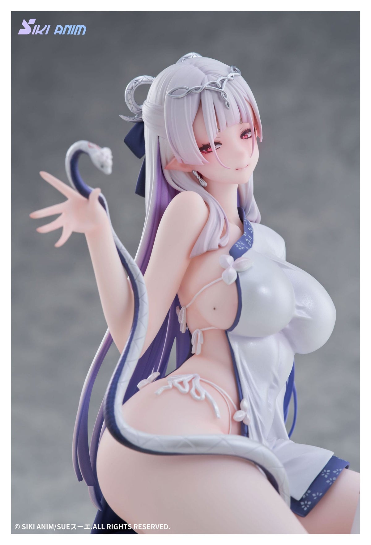 Original Character - The Color of the Blue - White Snake - Deluxe Edition figure 1/7 (Siki Anim)