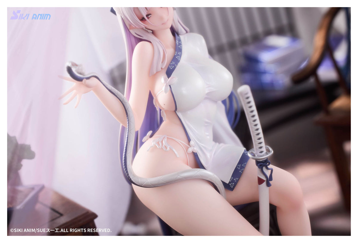 Original Character - The Color of the Blue - White Snake - Deluxe Edition figure 1/7 (Siki Anim)