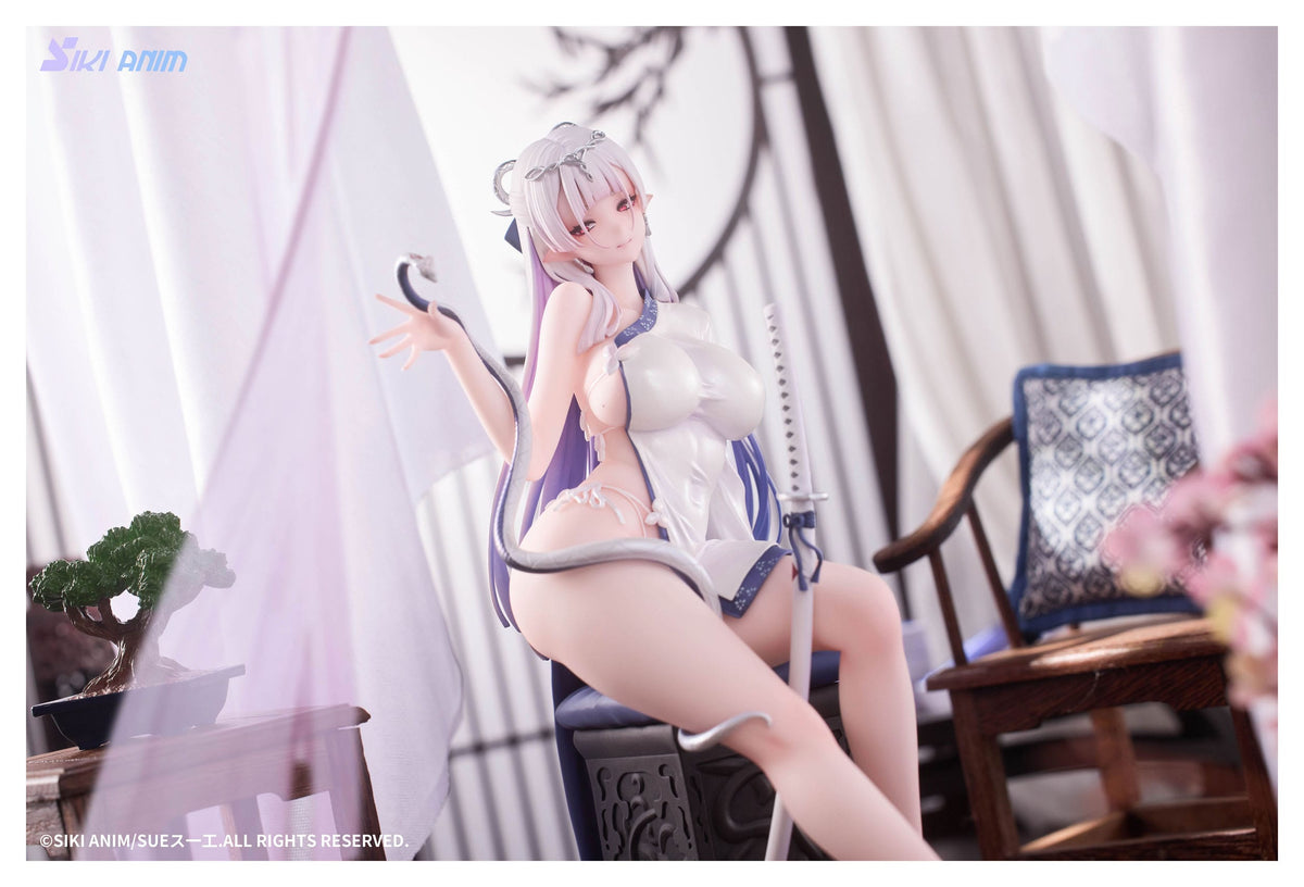 Original Character - The Color of the Blue - White Snake - Deluxe Edition figure 1/7 (Siki Anim)