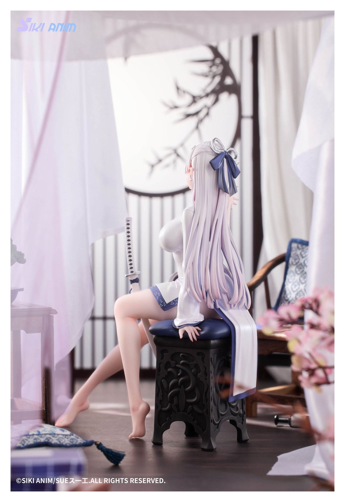 Original Character - The Color of the Blue - White Snake - Deluxe Edition figure 1/7 (Siki Anim)