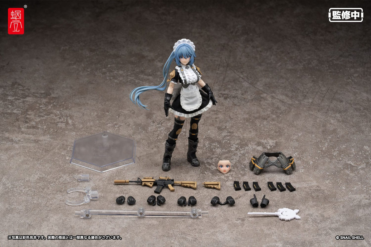 Original Character - RA-02 Tactical Maid Kazune Tokiwa - Action-Figur Kit 1/12 (Snail Shell)