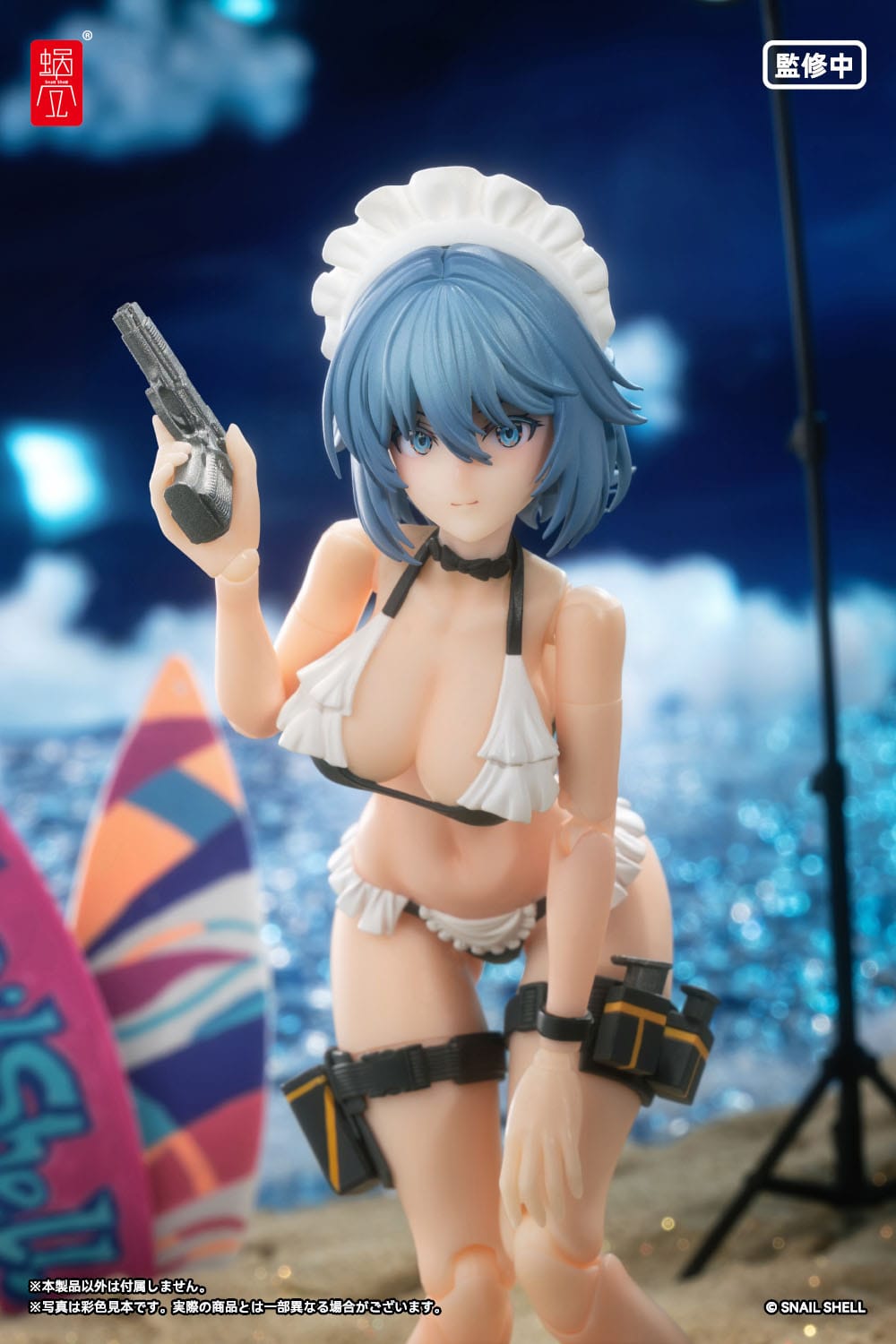 Original Character - RA-02 Kazune Tokiwa Summer Operation - Action-Figur Kit 1/12 (Snail Shell)