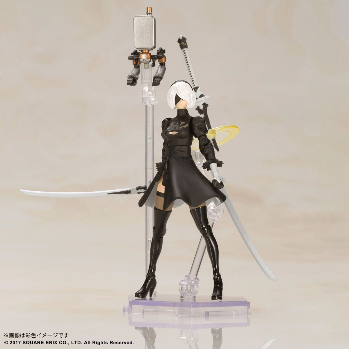 Nier: Automata - 2B & 9S - Action-Figur Plastic Model Kit (Square Enix)