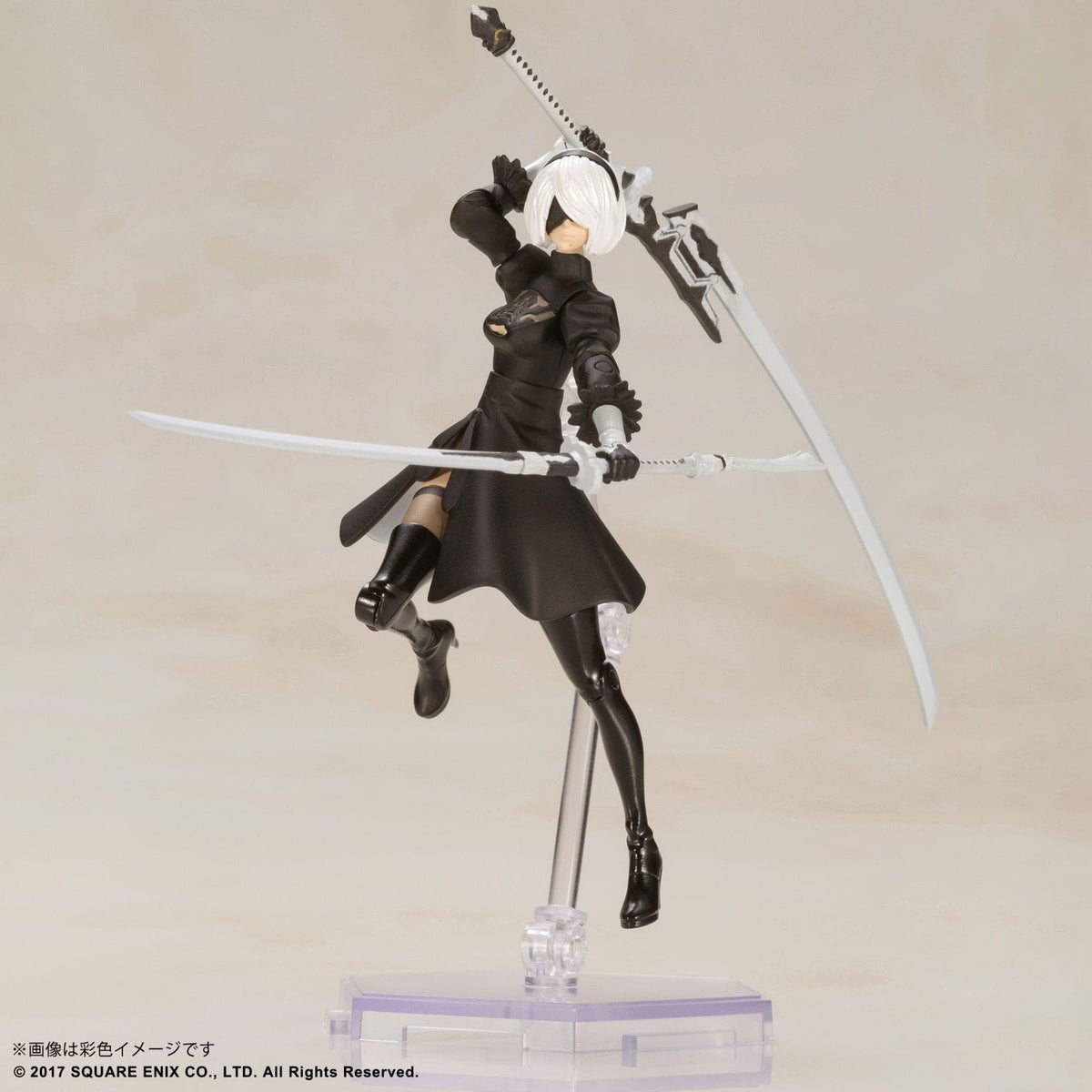 Nier: Automata - 2B & 9S - Action-Figur Plastic Model Kit (Square Enix)