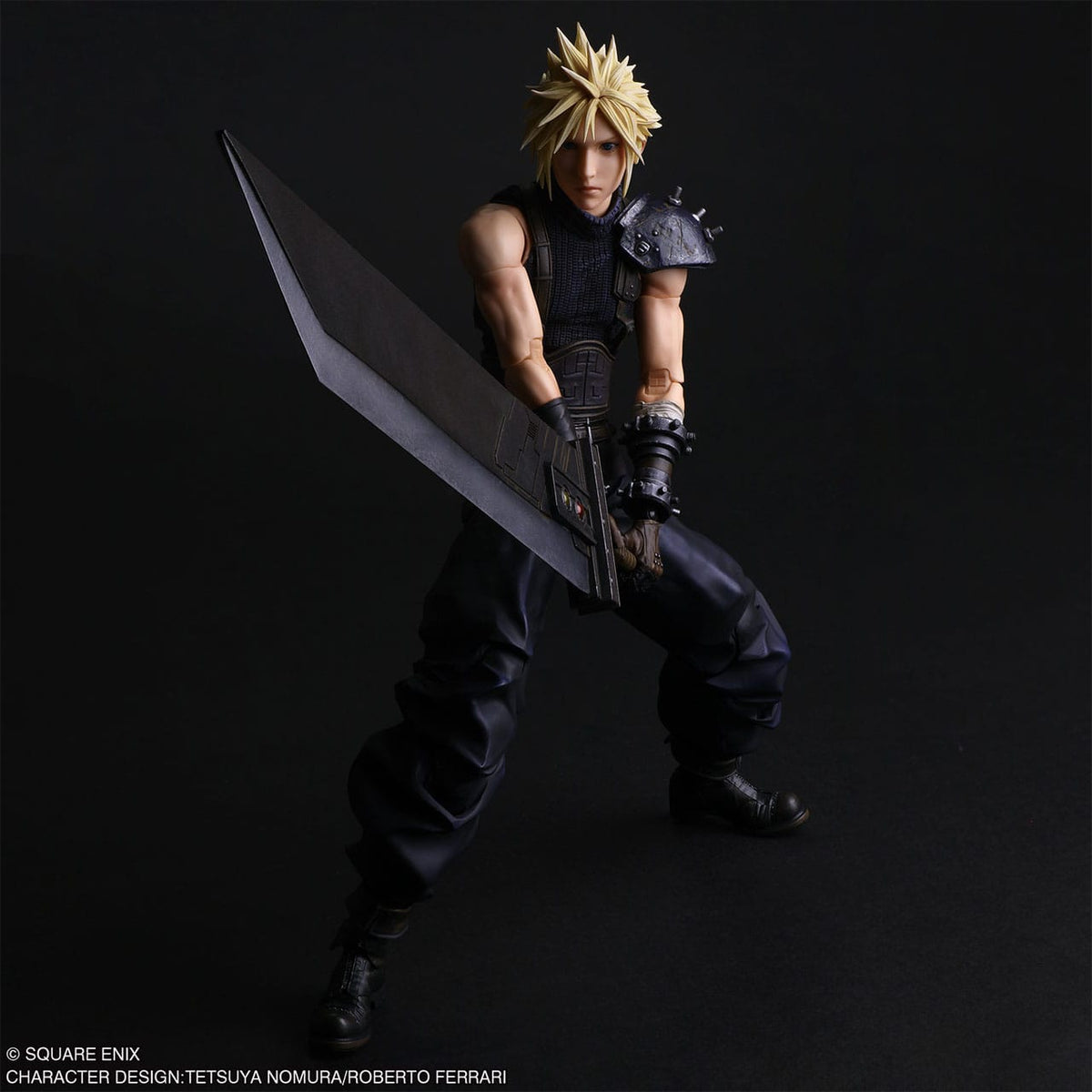 Final Fantasy VII Rebirth - Cloud Strife - Play Arts Shin Figur (Square Enix)