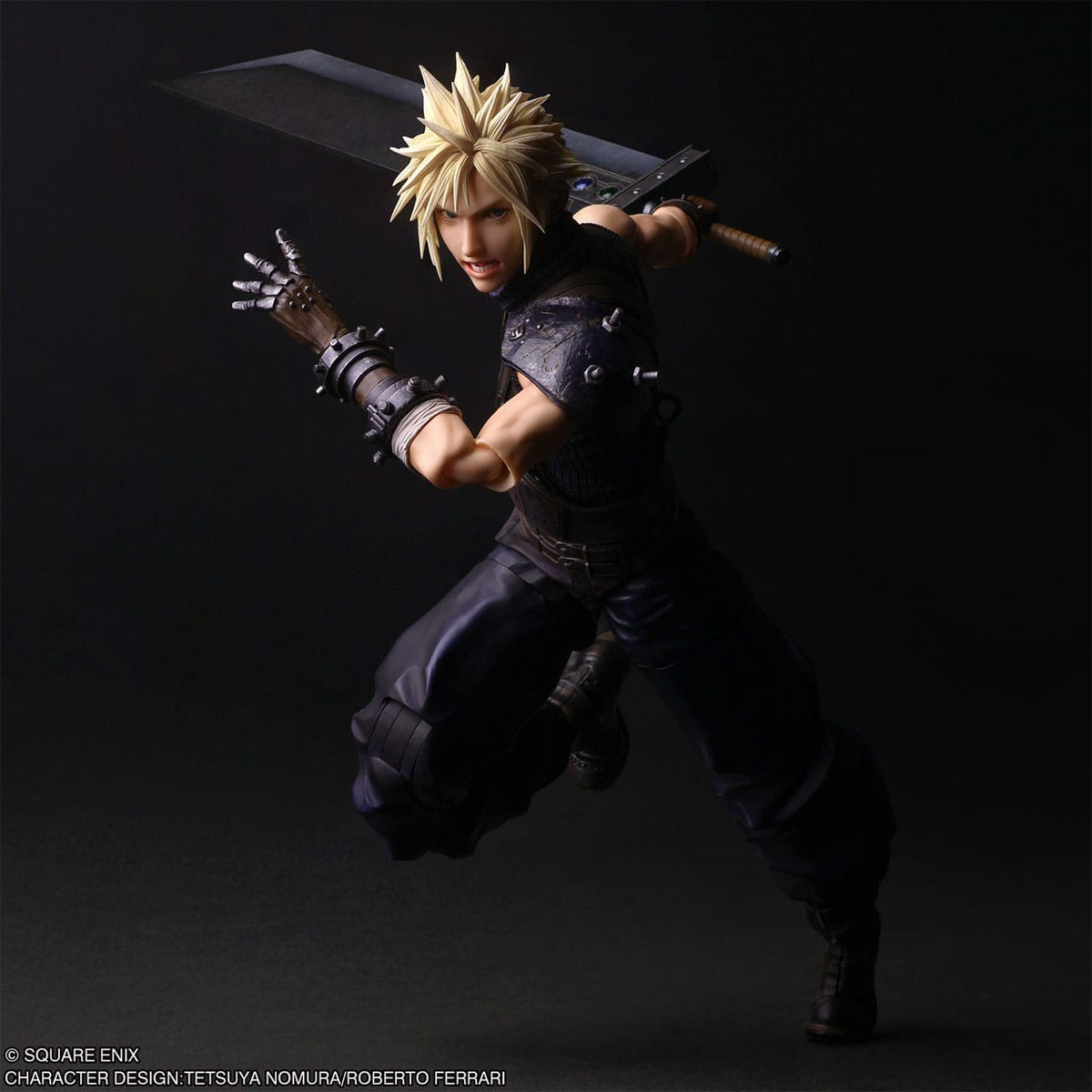 Final Fantasy VII Rebirth - Cloud Strife - Play Arts Shin Figur (Square Enix)