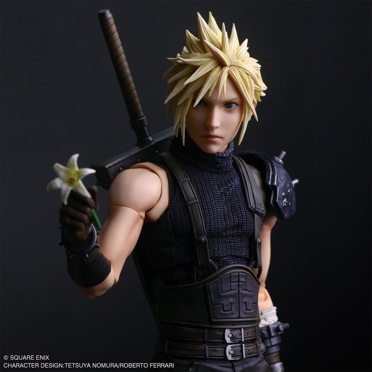 Final Fantasy VII Rebirth - Cloud Strife - Play Arts Shin Figur (Square Enix)