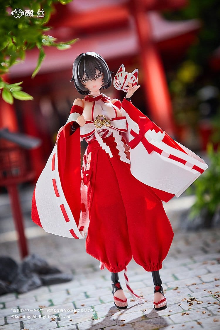 Combat Priestess - Kikyou Uefuji - Action-Figur 1/12 (Sushing)
