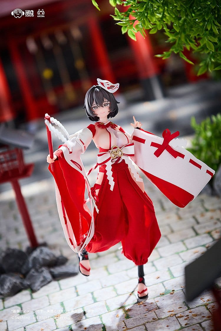 Combat Priestess - Kikyou Uefuji - Action-Figur 1/12 (Sushing)