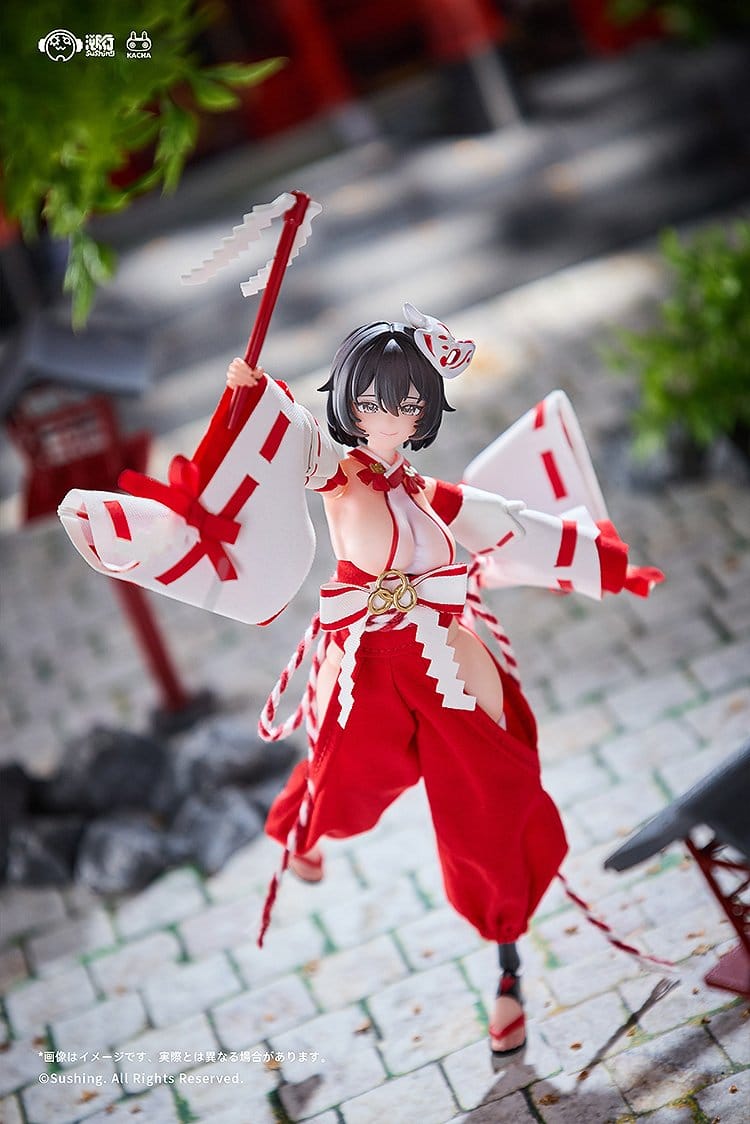 Combat Priestess - Kikyou Uefuji - Action-Figur 1/12 (Sushing)