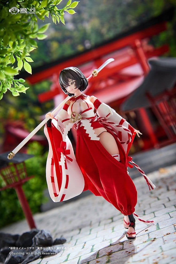 Combat Priestess - Kikyou Uefuji - Action-Figur 1/12 (Sushing)