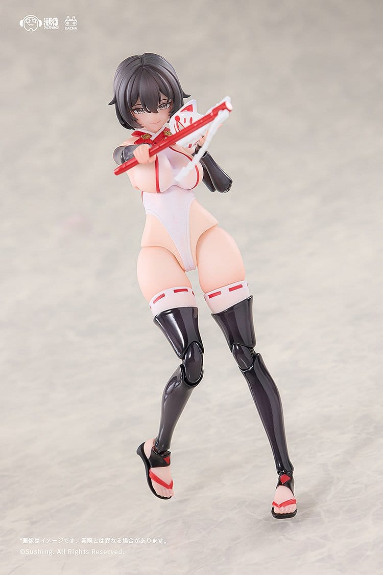 Combat Priestess - Kikyou Uefuji - Action-Figur 1/12 (Sushing)