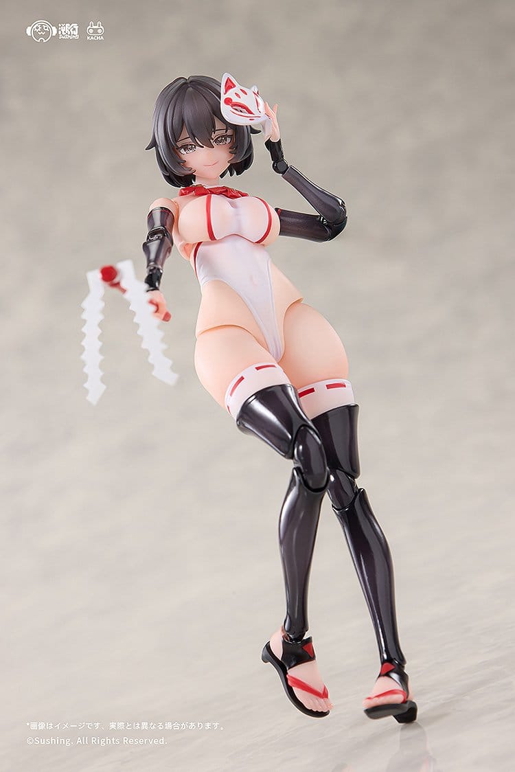 Combat Priestess - Kikyou Uefuji - Action-Figur 1/12 (Sushing)