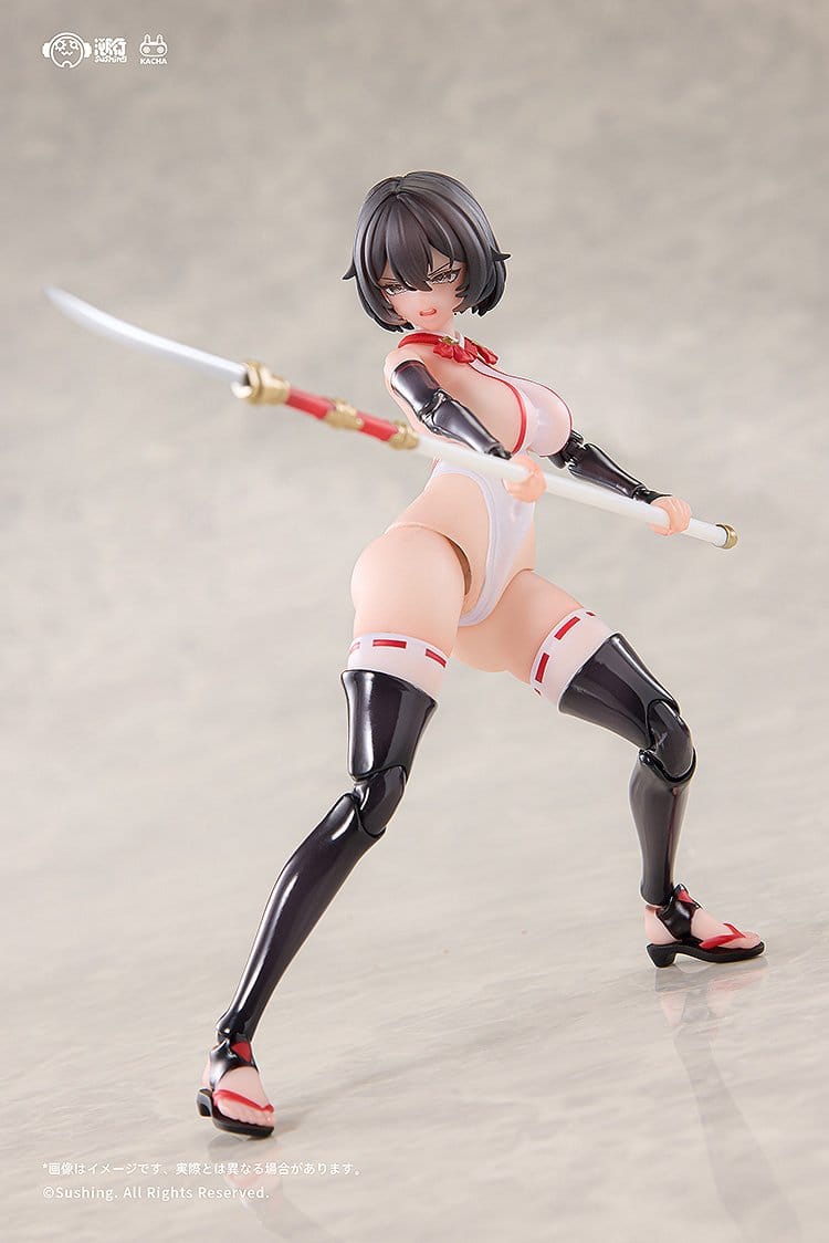 Combat Priestess - Kikyou Uefuji - Action-Figur 1/12 (Sushing)